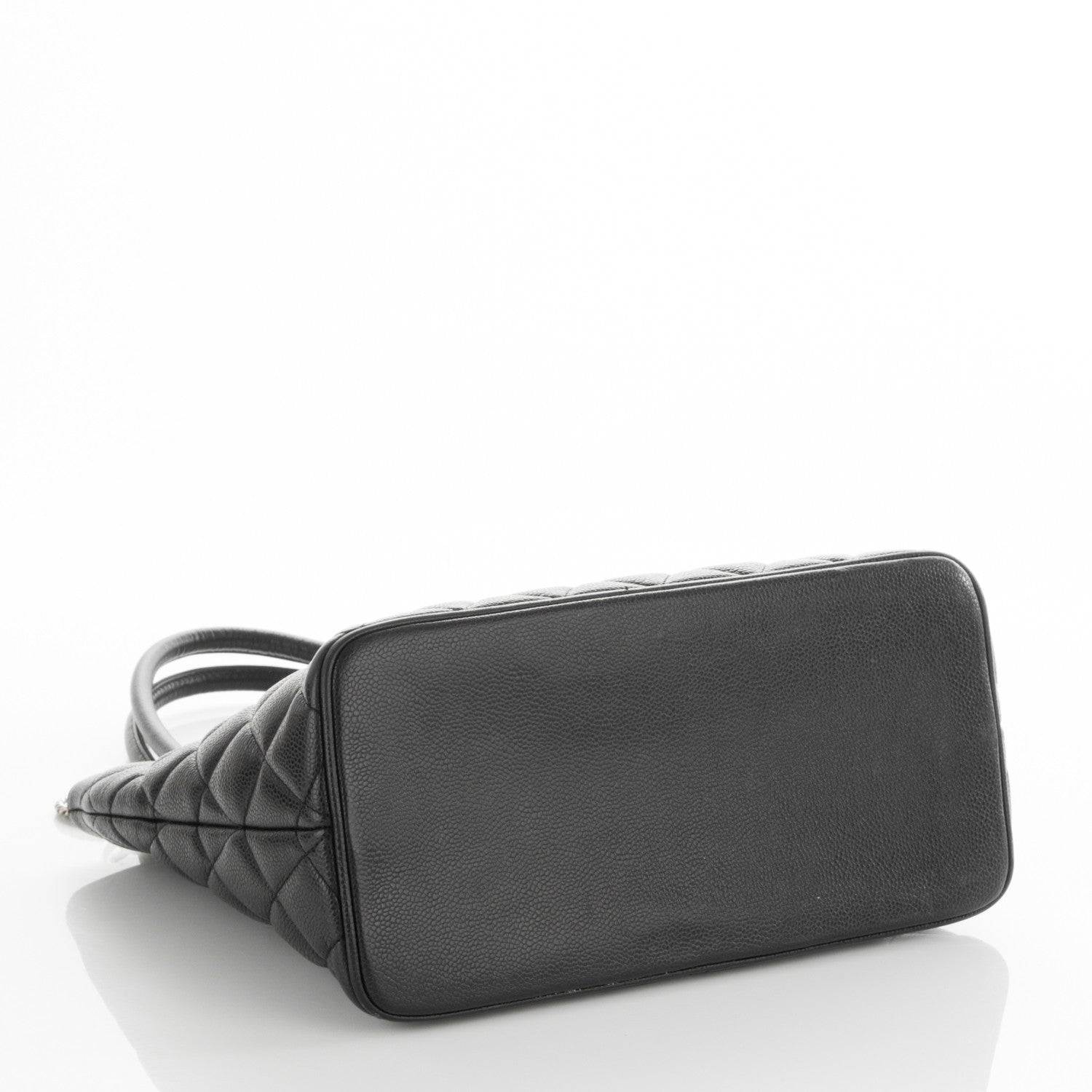 Chanel Caviar Quilted Medallion Tote Black 4 of 5