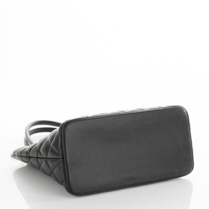 Chanel Caviar Quilted Medallion Tote Black 4 of 5