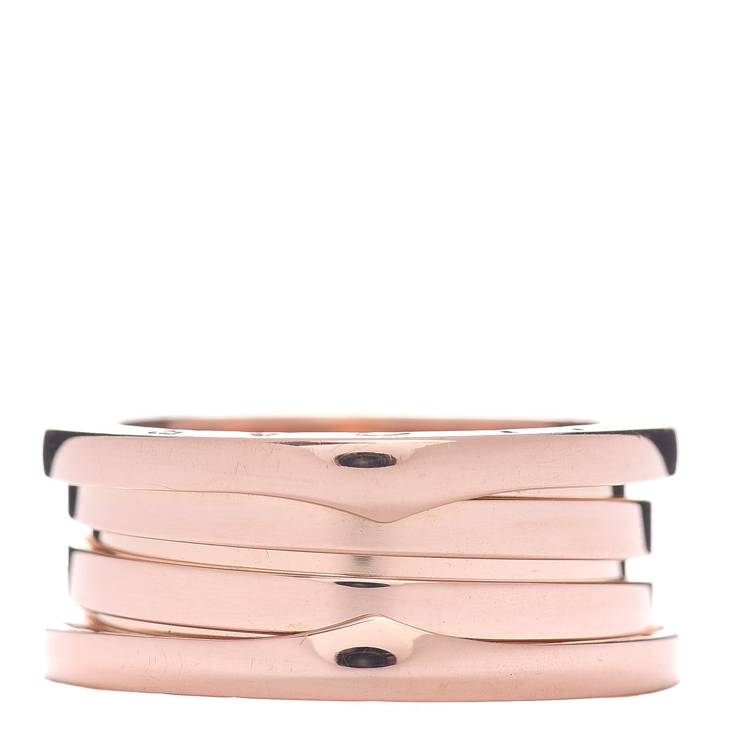 18K Rose Gold B.Zero1 Three-Band Ring 53 6.25