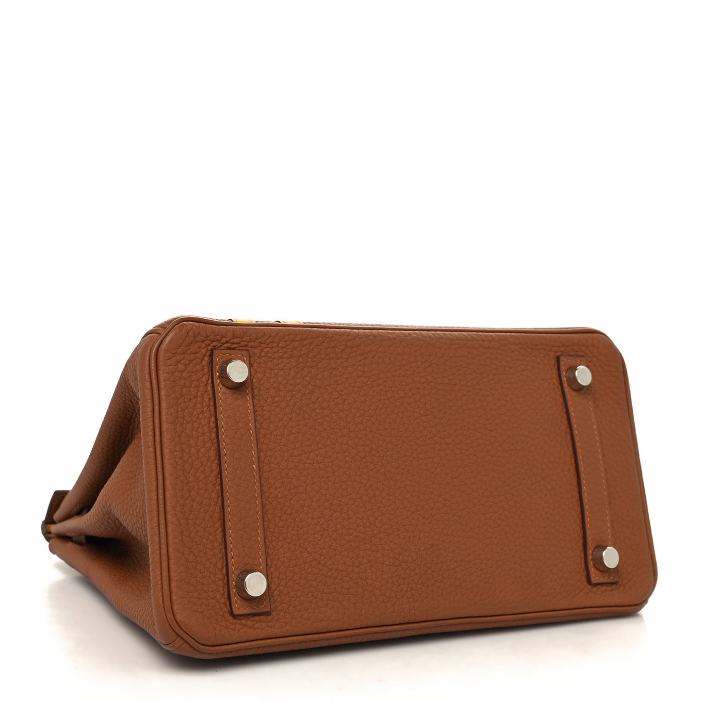 Togo Swift Officier Birkin 25 Gold Ambre