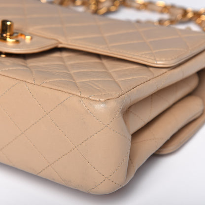 Chanel Lambskin Quilted Medium Double Sided Flap Beige 20 of 25