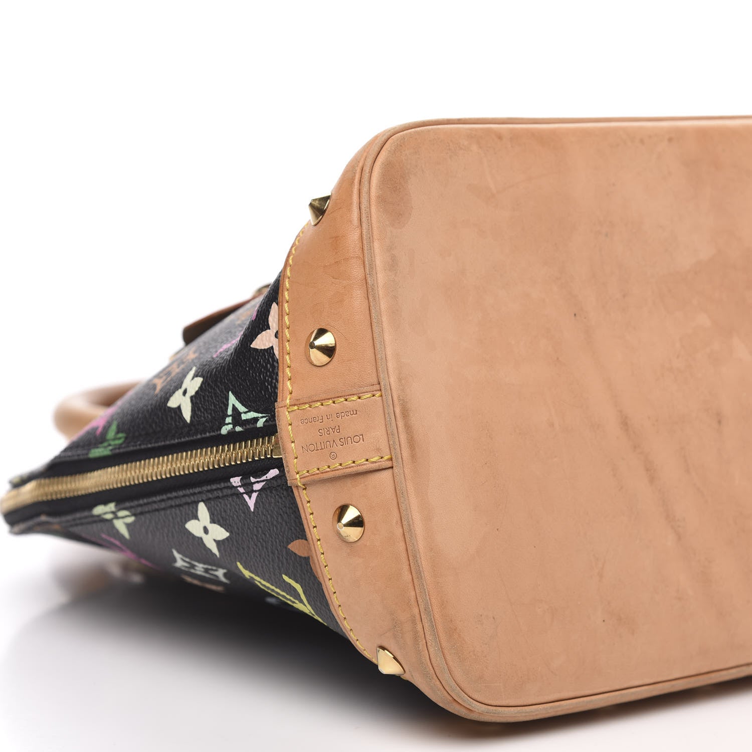 Louis Vuitton Monogram Multicolor Alma Black 6 of 17