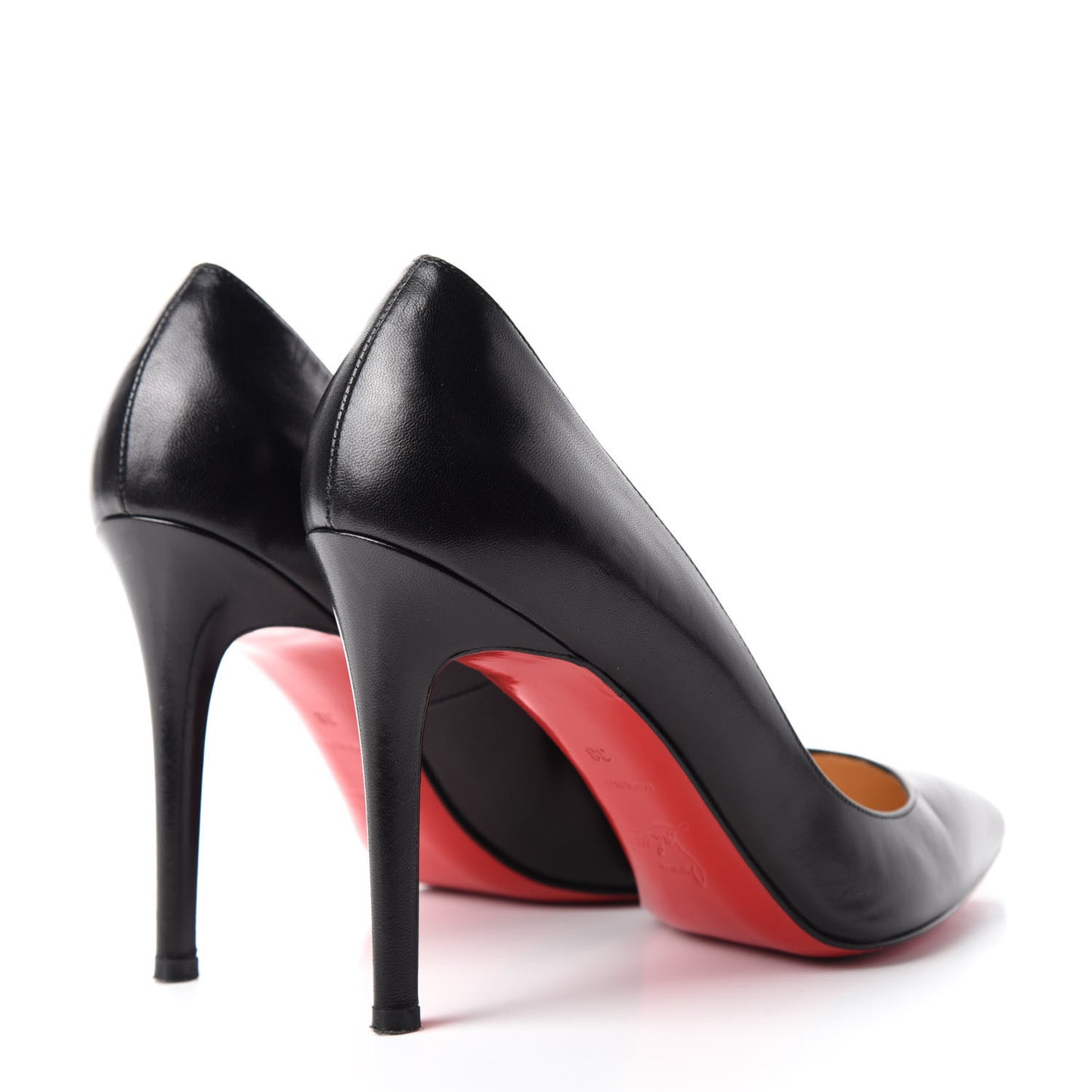 Shiny Nappa Pigalle 100 Pumps 38 Black