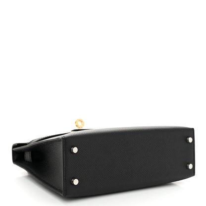 Hermes Epsom Mini Kelly Sellier 20 Black 4 of 11