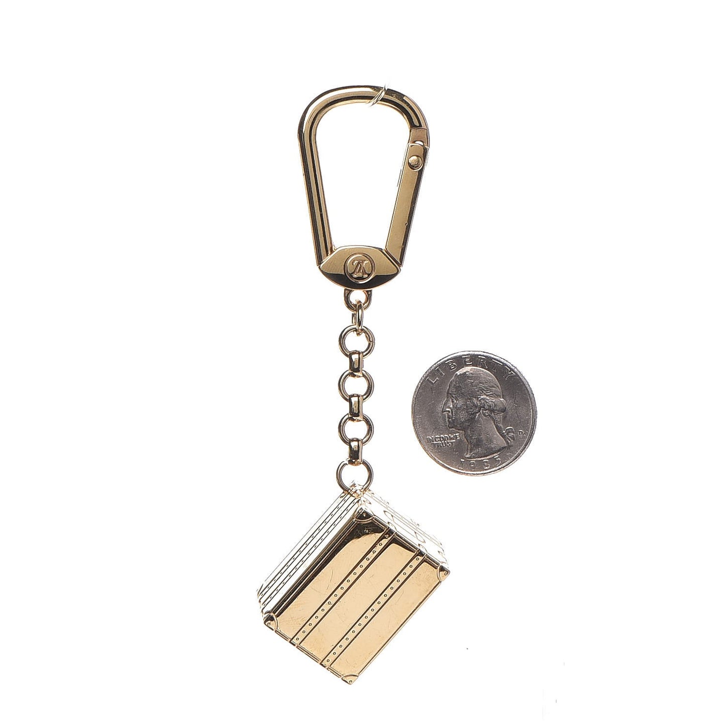 Trunk Bag Charm Gold