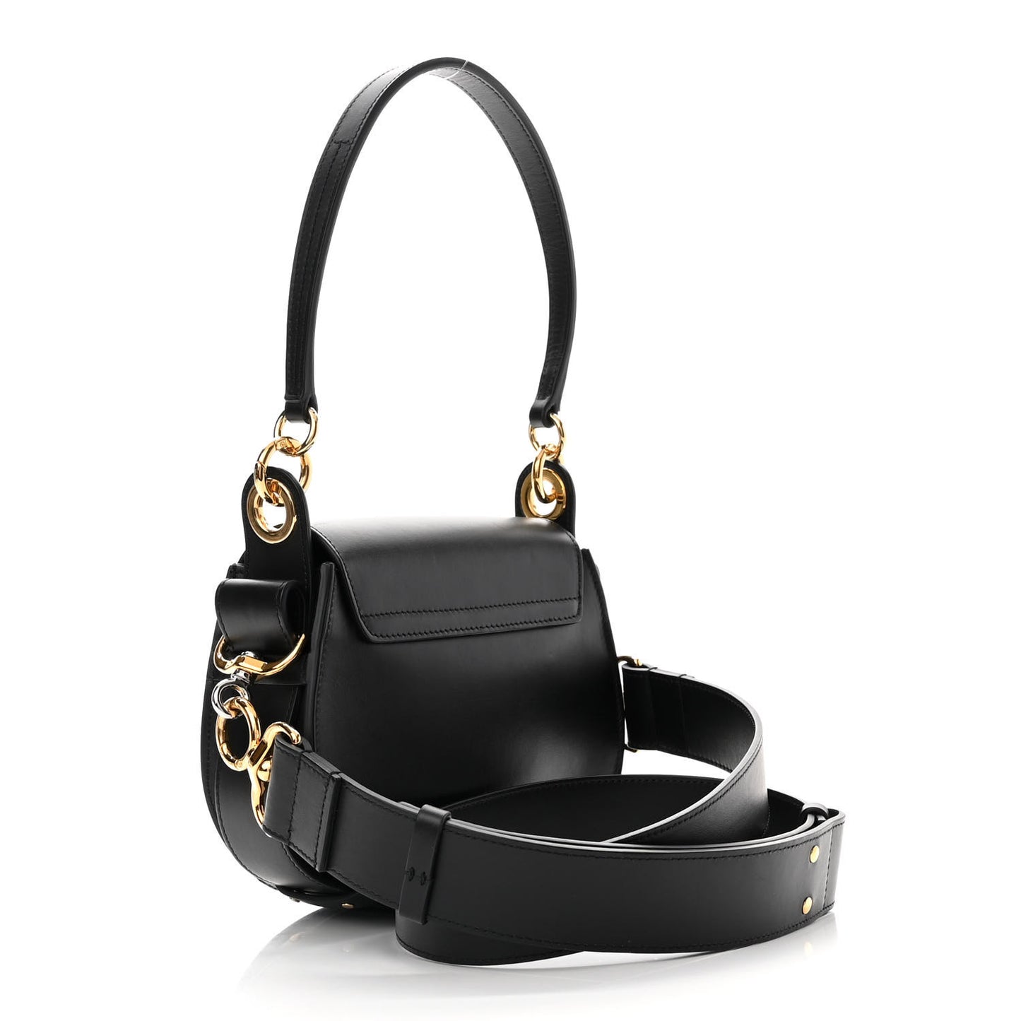 Calfskin Small Tess Bag Black