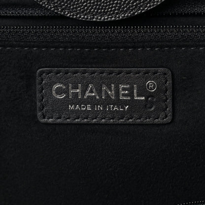 Chanel Caviar Medium Studded Deauville Tote Black 6 of 10