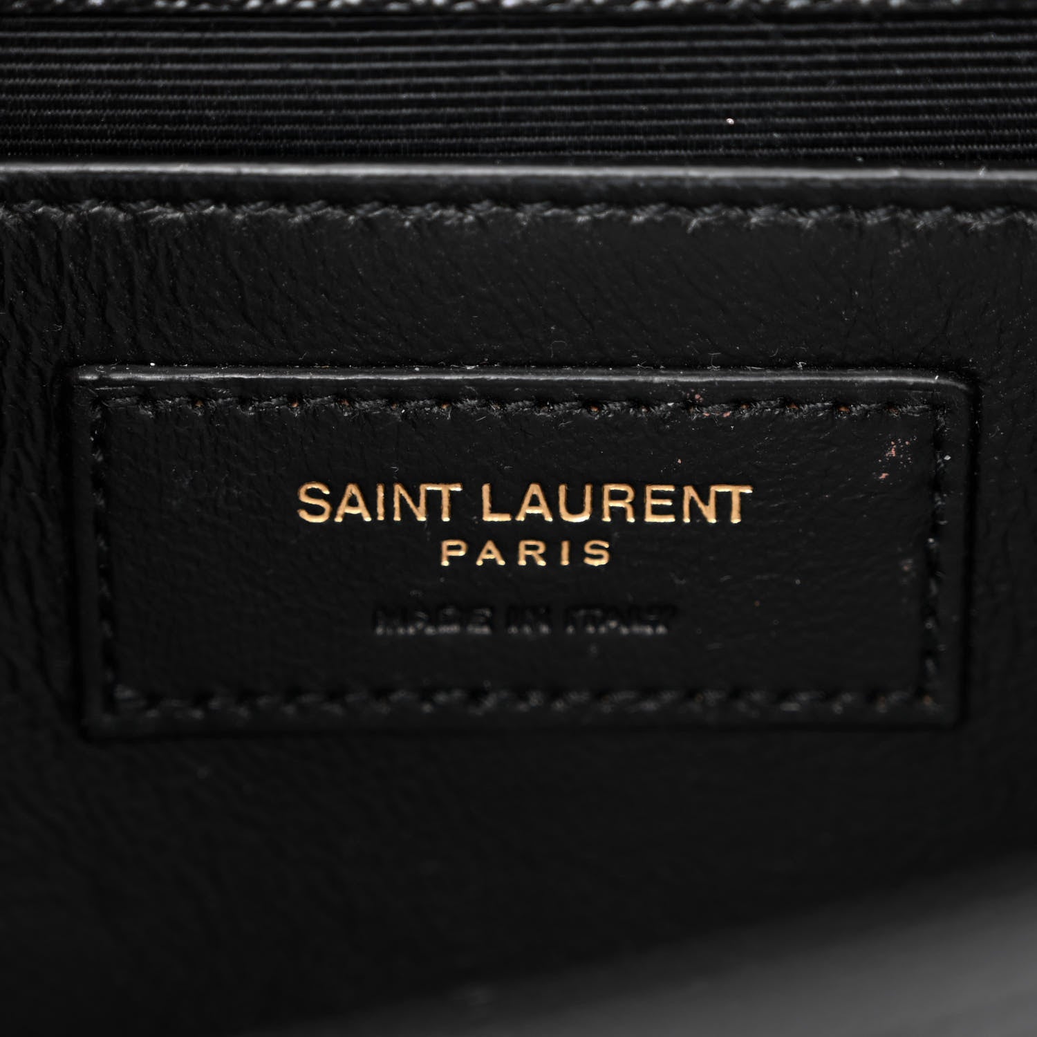 Saint Laurent Grain De Poudre Small Monogram Kate Satchel Black 6 of 12