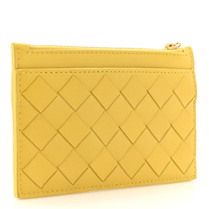 Bottega Veneta Nappa Intrecciato Key Holder Yellow 3 of 11