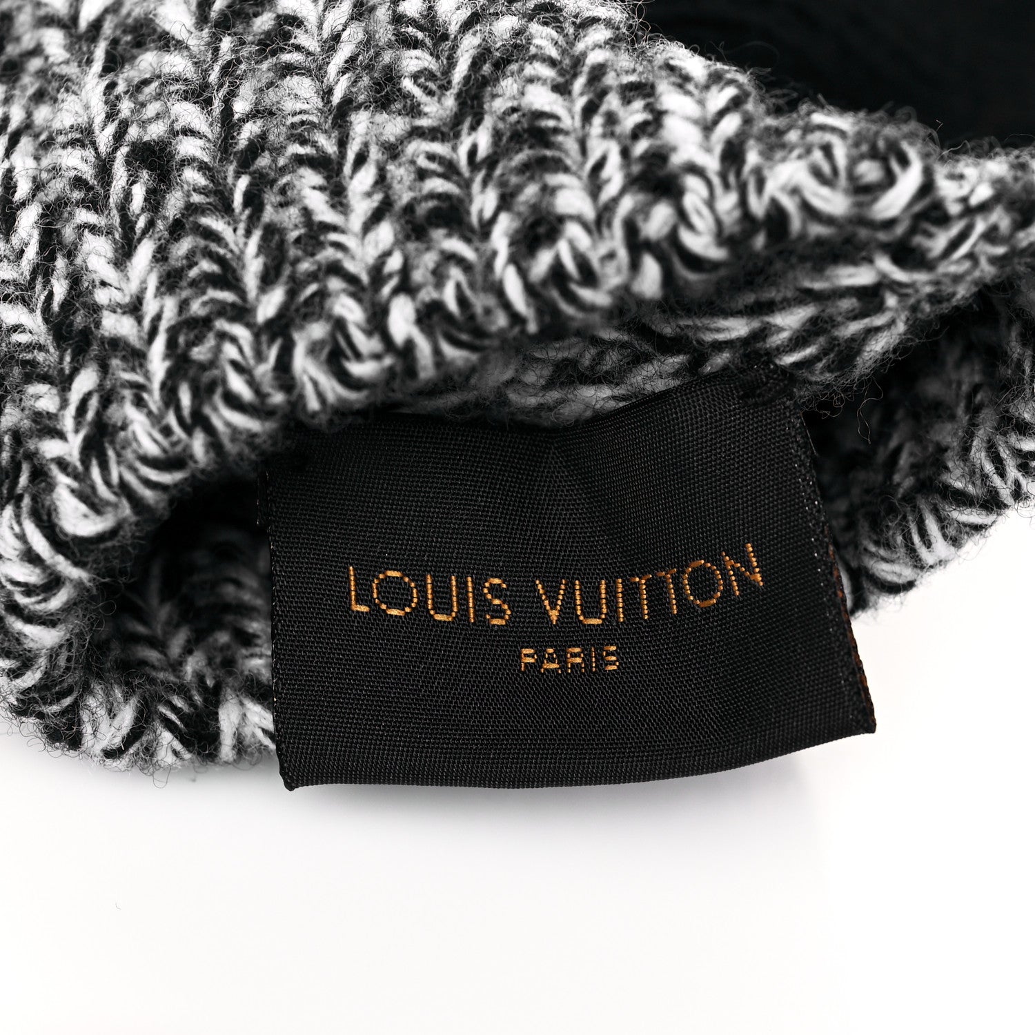 Louis Vuitton Wool Knit Galaxy LV Gloves Gris 3 of 4