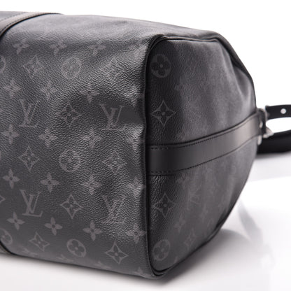 Louis Vuitton Monogram Eclipse Keepall Bandouliere 45 10 of 11