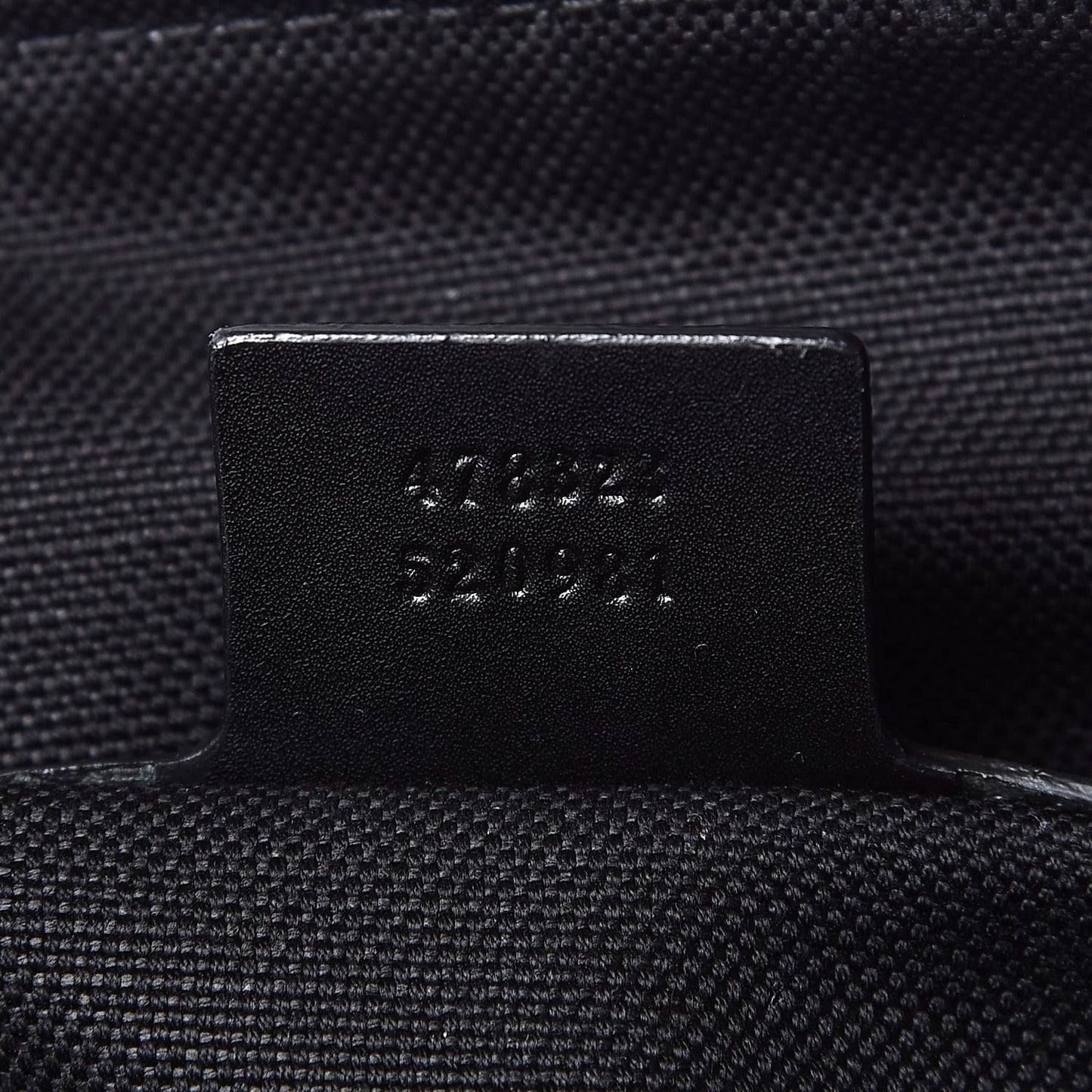 Soft GG Supreme Monogram Appia Calfskin Web Large Carry On Duffle Bag Black Grey