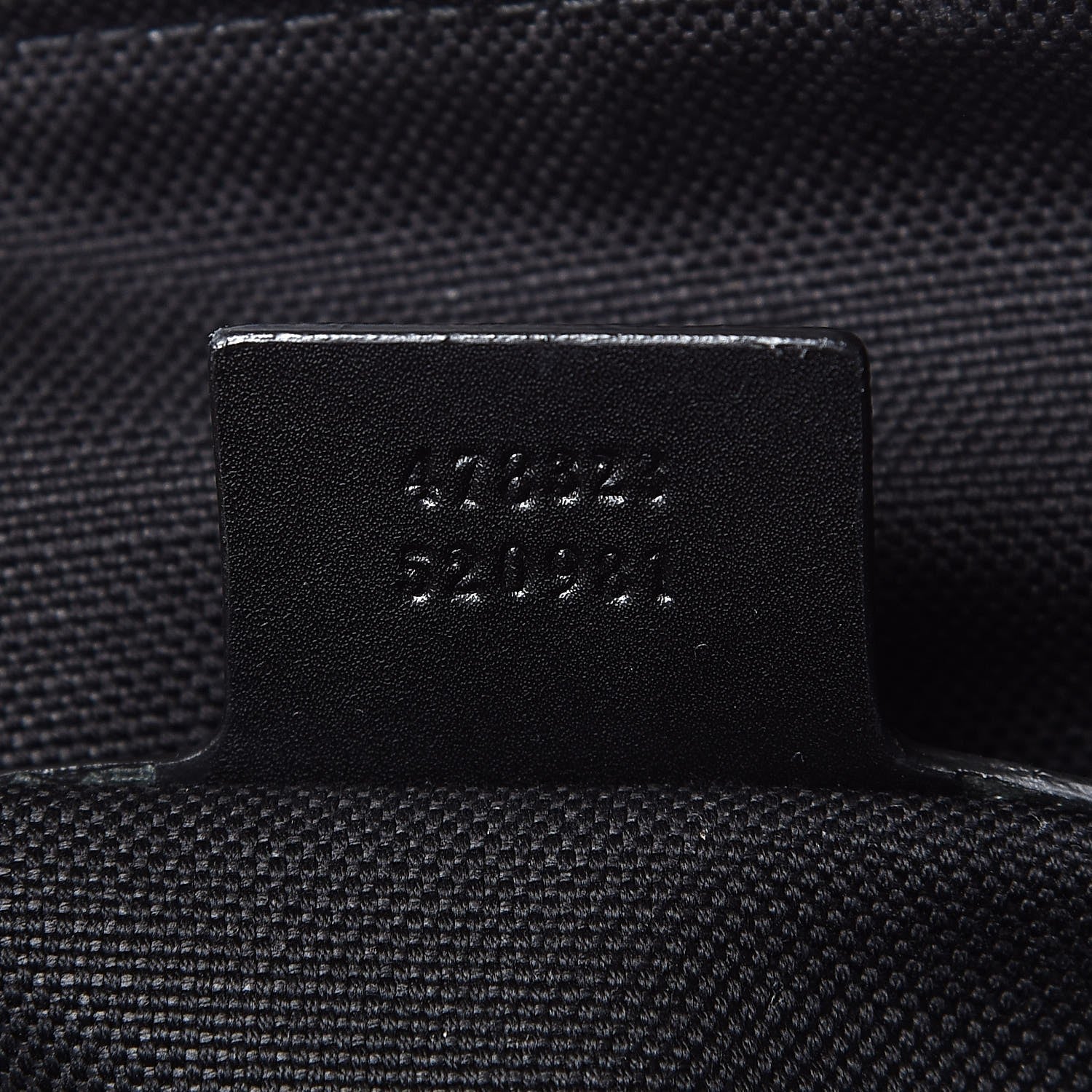 Gucci Soft GG Supreme Monogram Appia Calfskin Web Large Carry On Duffle Bag Black Grey 7 of 7