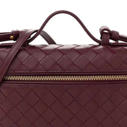Bottega Veneta Calfskin Intrecciato Bang Bang Vanity Case Barolo 8 of 10