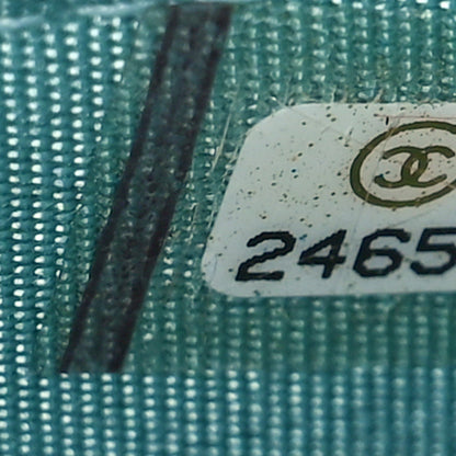 Chanel Lambskin Quilted Trendy CC Wallet On Chain WOC Light Blue 7 of 12
