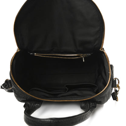 Alexander Wang Pebbled Lambskin Rockie Black Pale Gold Hardware 5 of 10