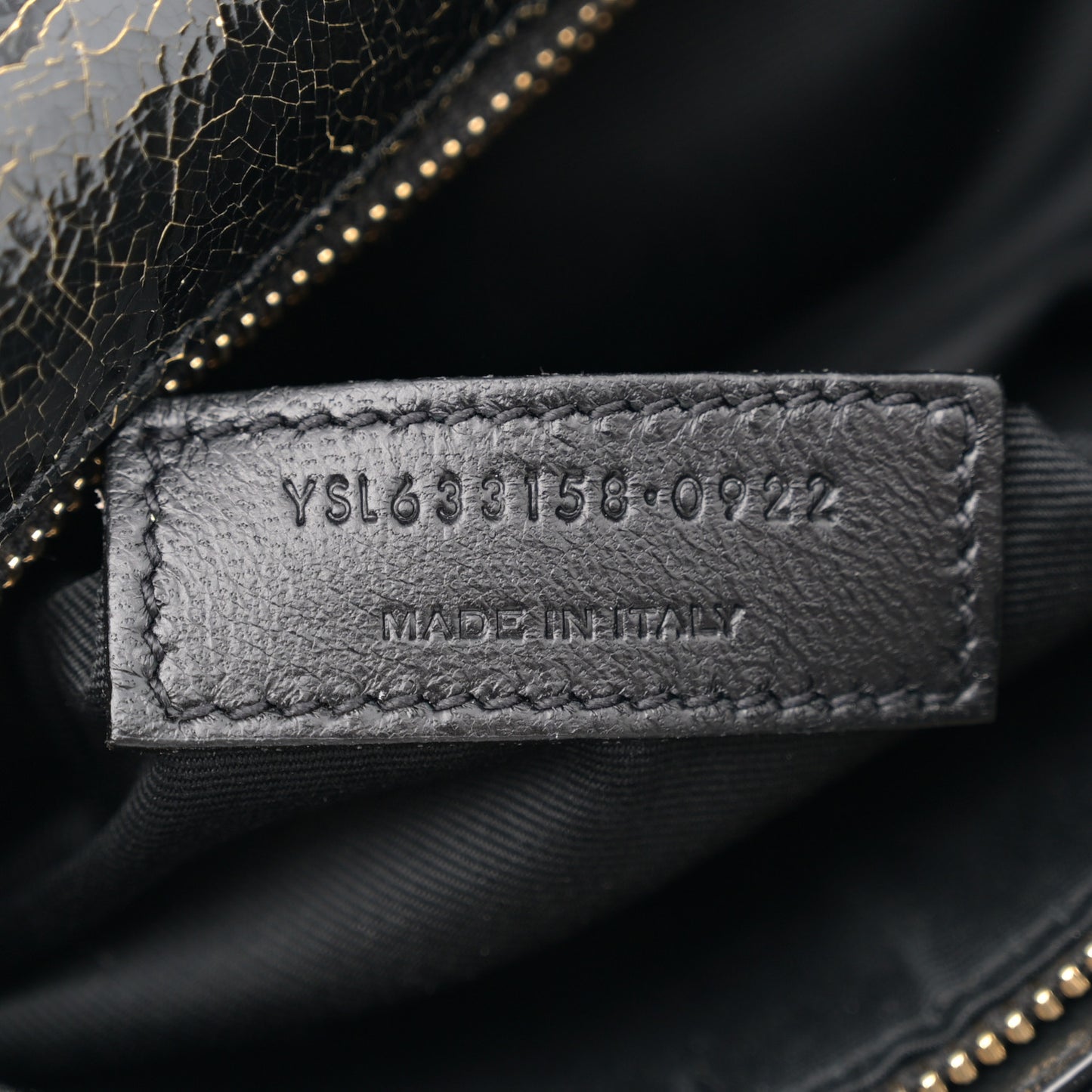 Crinkled Calfskin Matelasse Monogram Medium Niki Chain Satchel Black Ocra