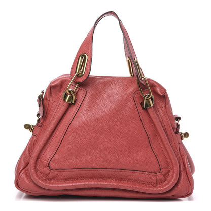 Chloe Calfskin Medium Paraty Scarlet Red 1 of 11