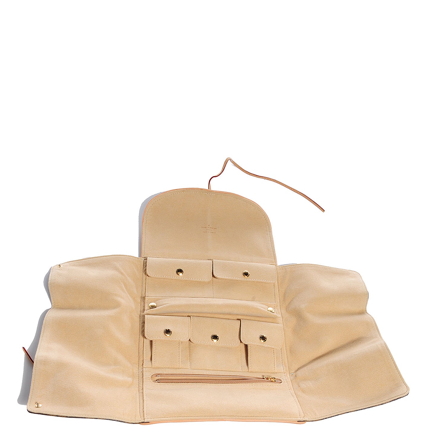 Monogram Folding Jewelry Case