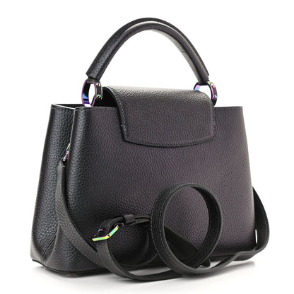Louis Vuitton Taurillon Capucines BB Scarabeo Iridescent Black 3 of 9