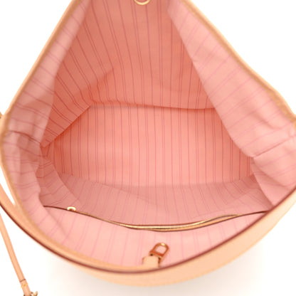 Louis Vuitton Damier Azur Delightful PM Rose Ballerine 5 of 9