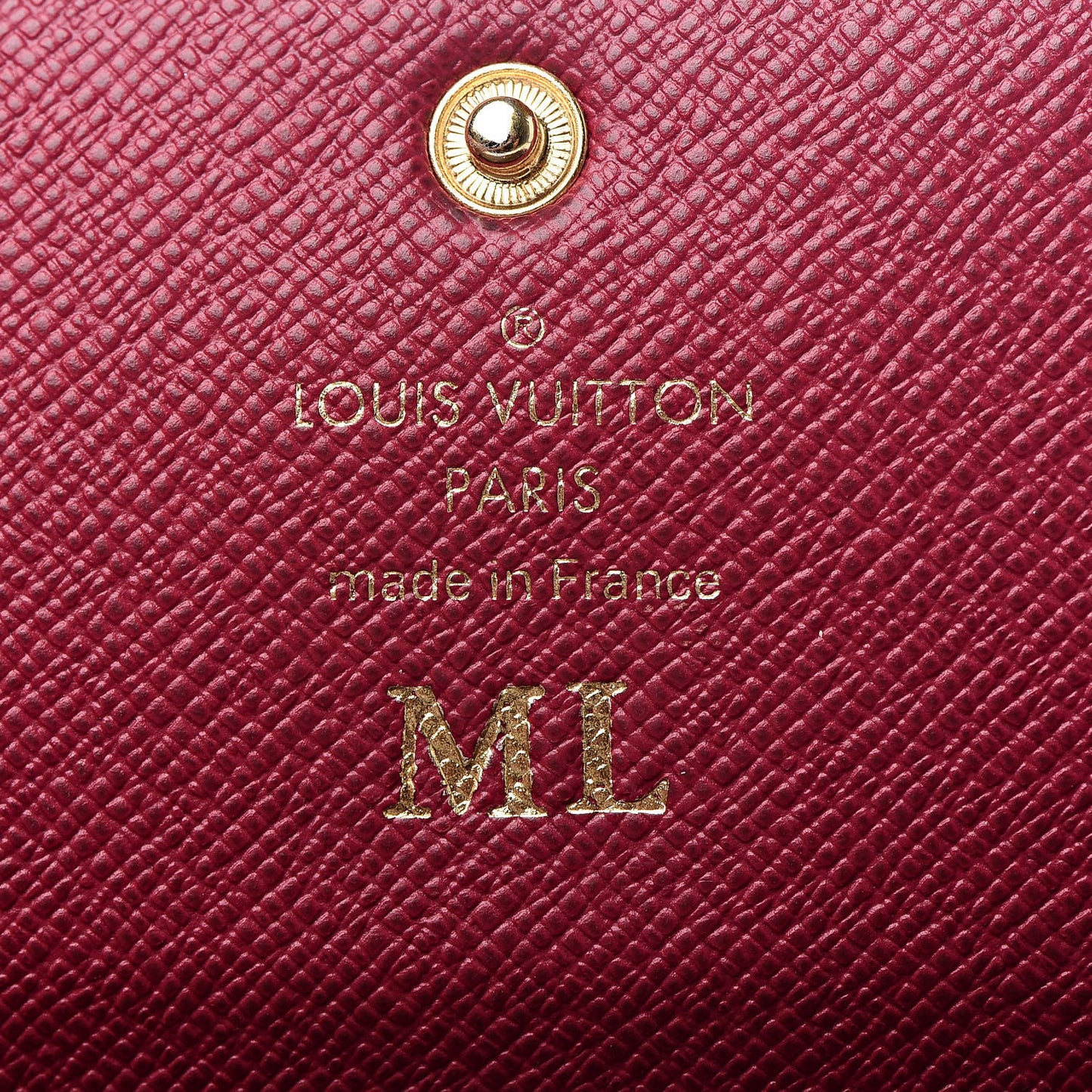 Monogram Emilie Wallet Fuchsia