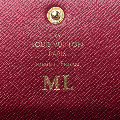 Louis Vuitton Monogram Emilie Wallet Fuchsia 6 of 12