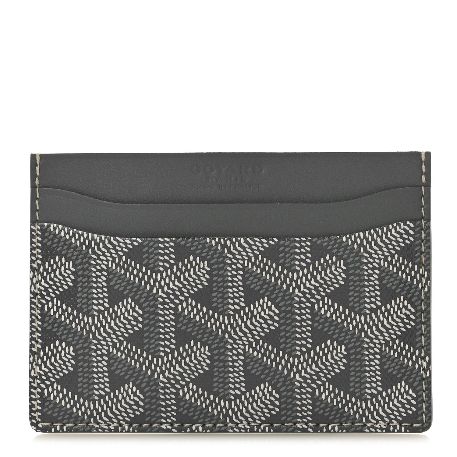 Goyard Goyardine Saint Sulpice Card Holder Grey 1 of 7