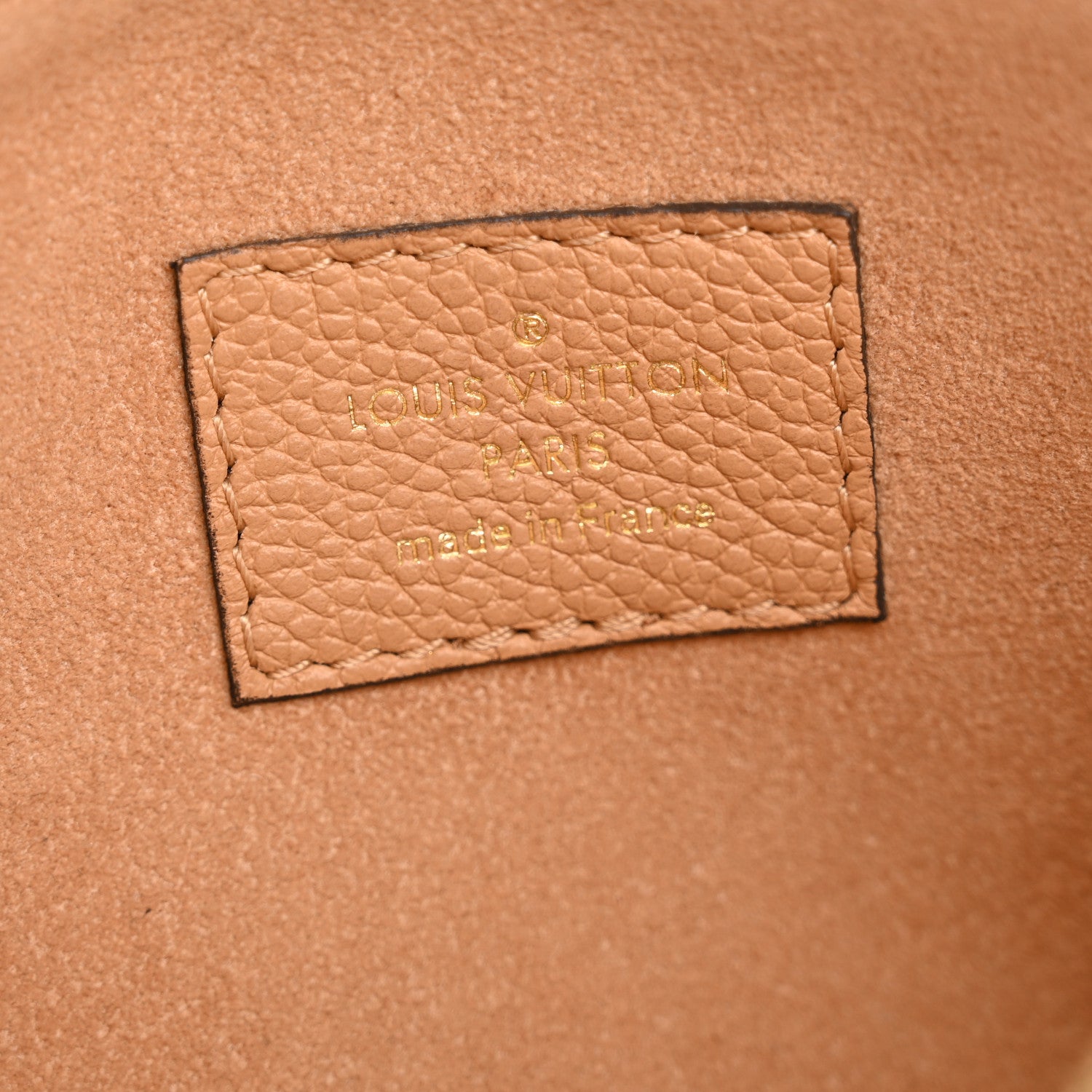Louis Vuitton Empreinte Monogram Giant Multi Pochette Accessories Small Pochette Arizona Creme 6 of 8