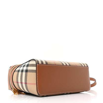 Burberry Vintage Check Vanity Crossbody Bag Briar Brown 4 of 11