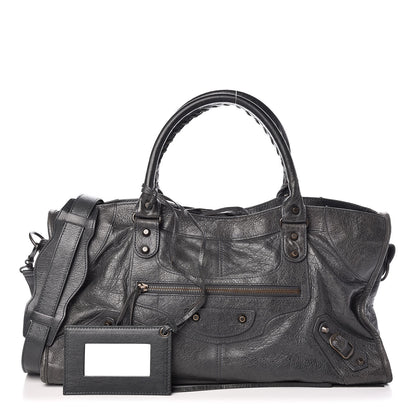 Balenciaga Agneau Classic Hardware Part Time Anthracite 1 of 14