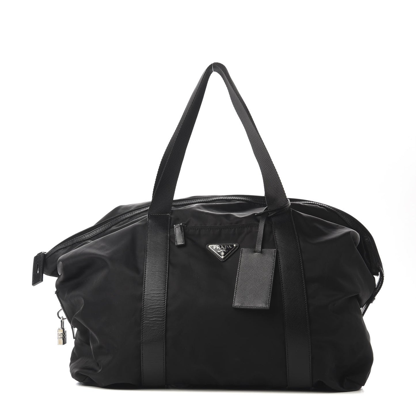 Tessuto Nylon Weekender Black
