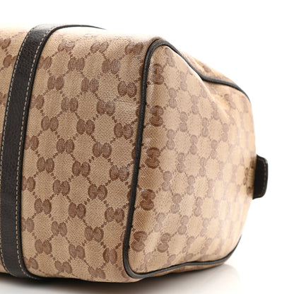 Gucci Crystal Monogram Medium Joy Boston Dark Brown 6 of 14