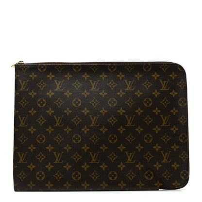 Louis Vuitton Monogram Poche Documents Portfolio Case 39 1 of 9