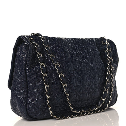Chanel Vinyl Rock In Moscow Single Flap Navy 2 of 8