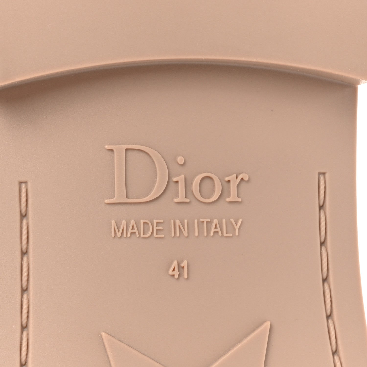 Christian Dior Canvas Nylon Camouflage Dior(e)volution Mule Slide Sandals 41 Nude 6 of 7