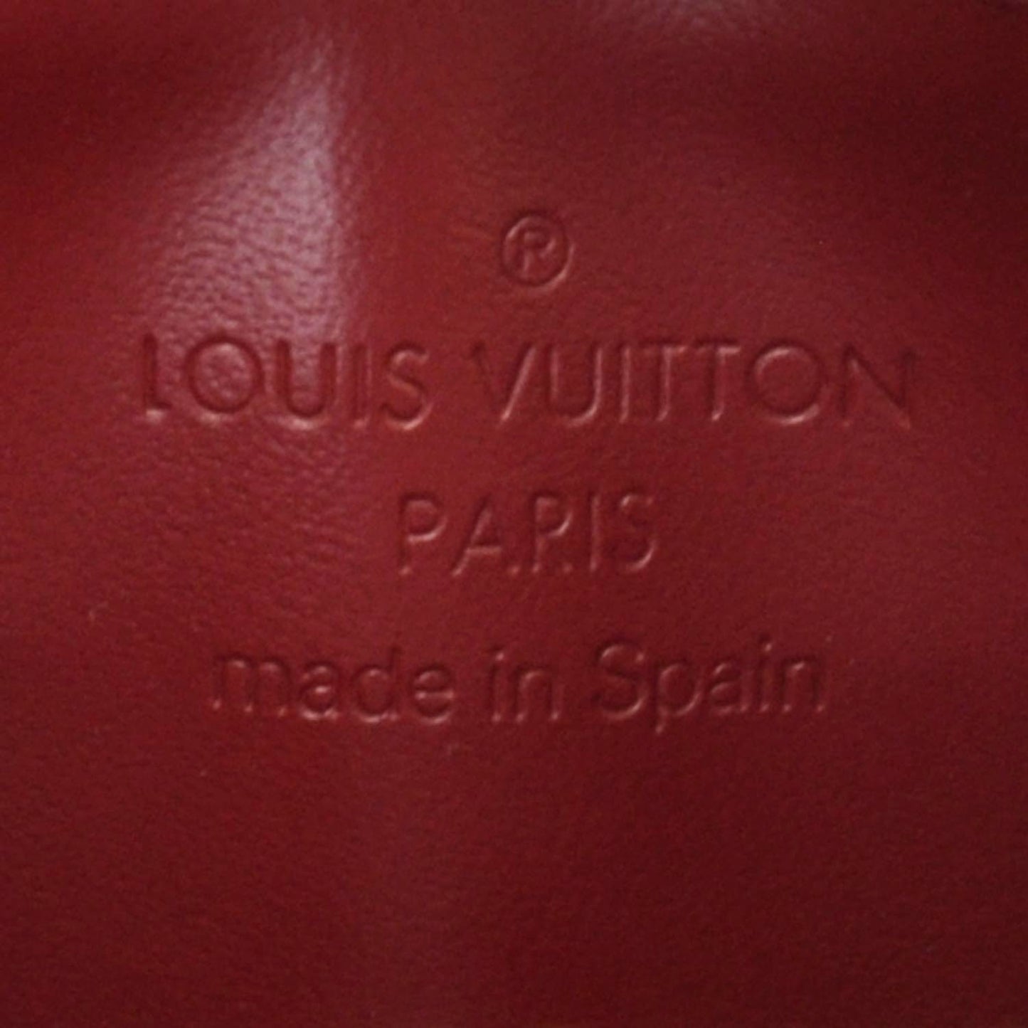 Vernis Key Pouch Pomme D'Amour