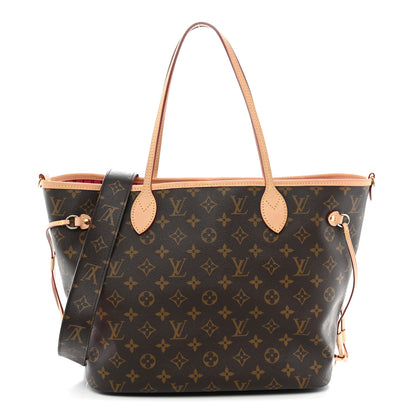 Louis Vuitton Monogram Inside Out Neverfull Bandouliere MM Rose Pondichery 1 of 10