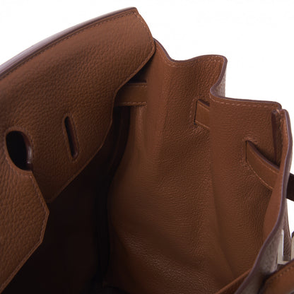 Hermes Taurillon Clemence Birkin 35 Alezan 18 of 30
