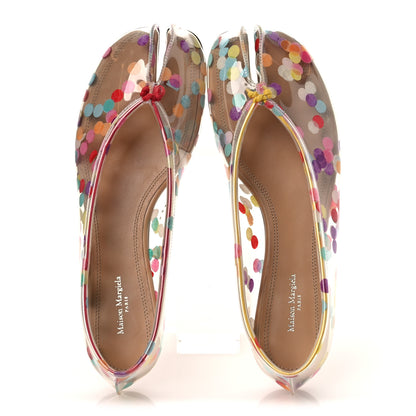 Maison Margiela PVC Confetti Printed Tabi Ballerina Flats 39 Multicolor 2 of 11