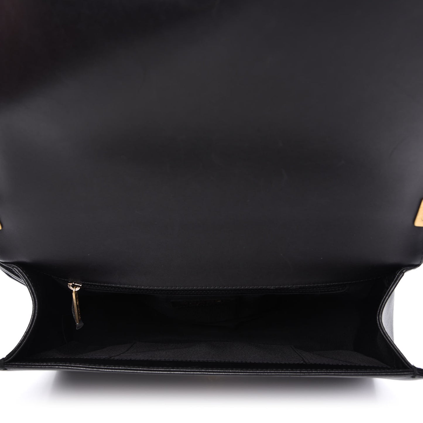 Lambskin Quilted New Medium Boy Flap Black