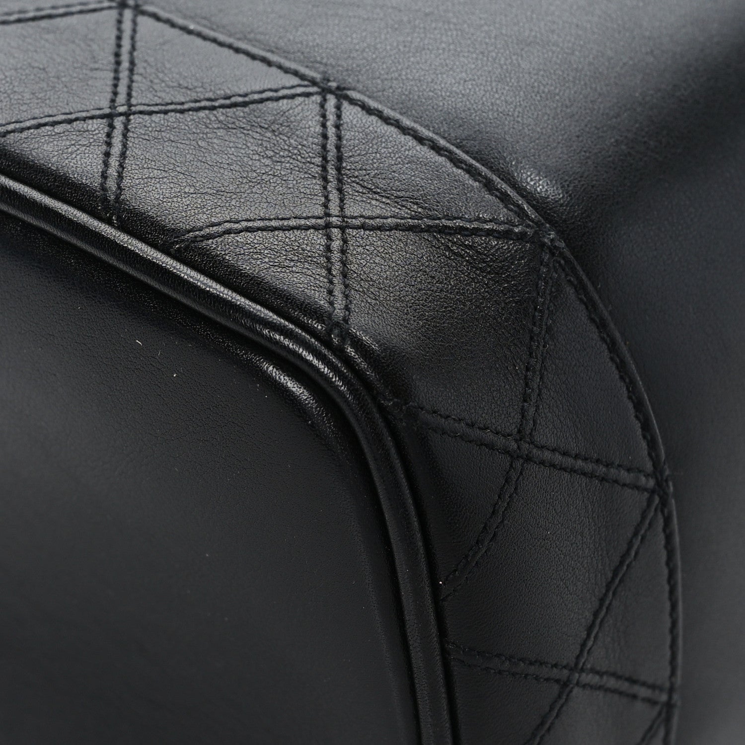 Chanel Lambskin Vanity Cosmetic Bag Black 10 of 12