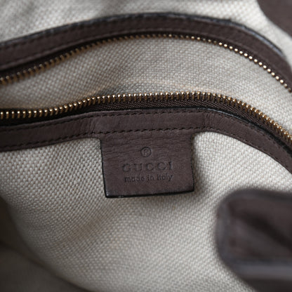 Gucci Vitello Range Medium Soho Chain Shoulder Bag Grey Field 6 of 9