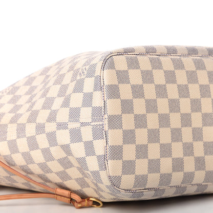 Louis Vuitton Damier Azur Neverfull MM 9 of 10