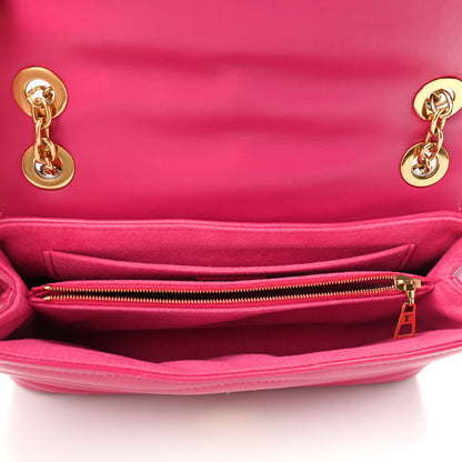 Louis Vuitton Calfskin LV New Wave Chain Bag Rose Freesia 5 of 8