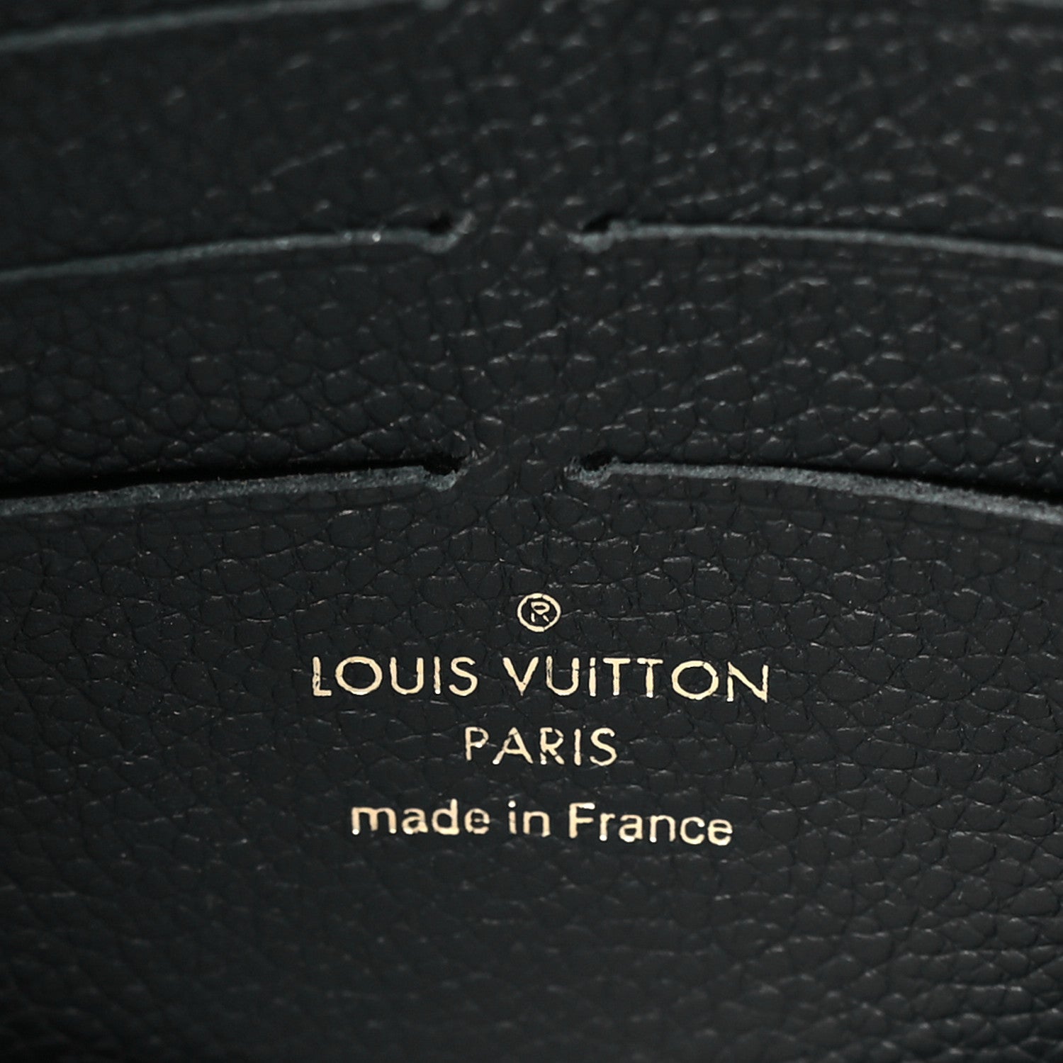Louis Vuitton Empreinte Vavin Chain Wallet Black 6 of 8