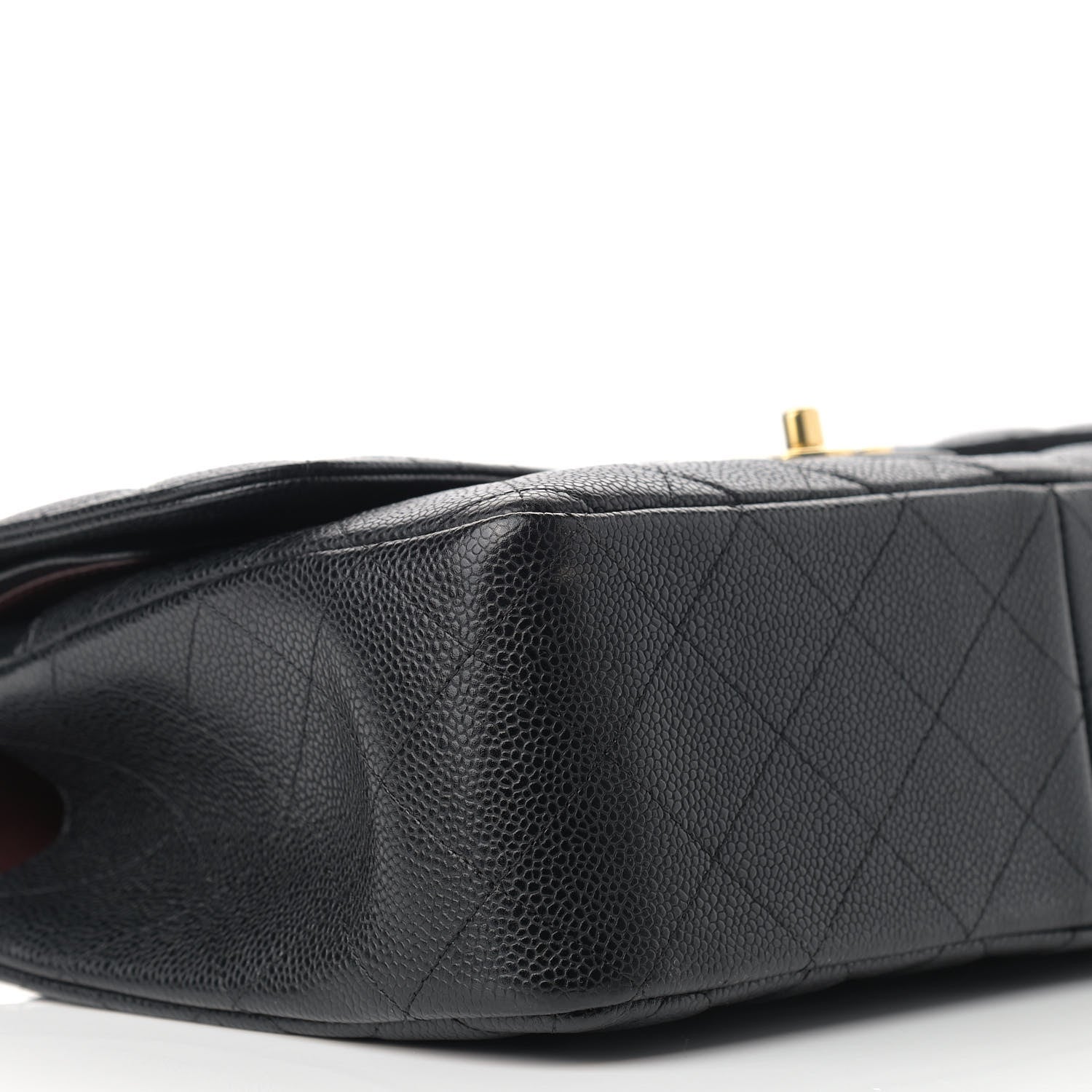 Chanel Caviar Quilted Jumbo Double Flap Black 8 of 13