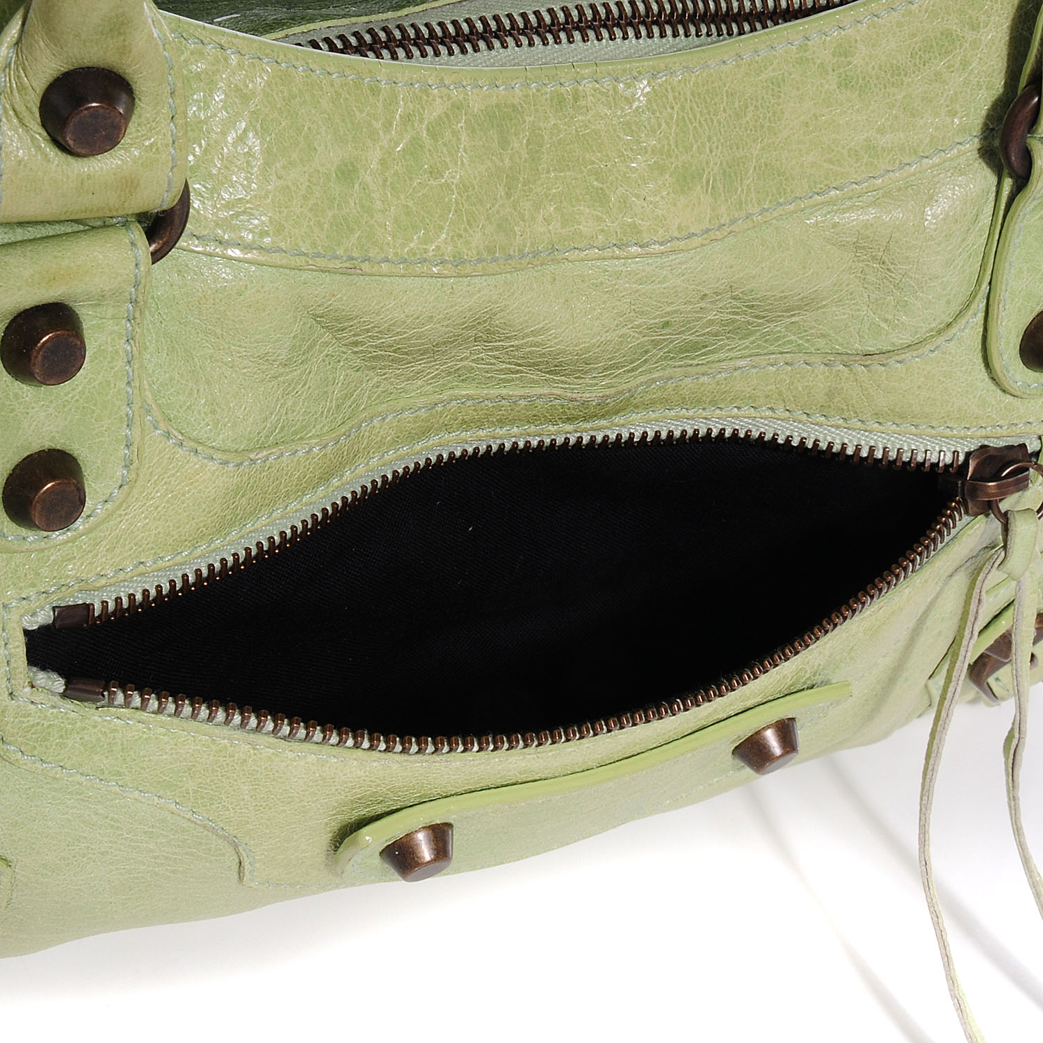Balenciaga Chevre First Pistachio 10 of 11