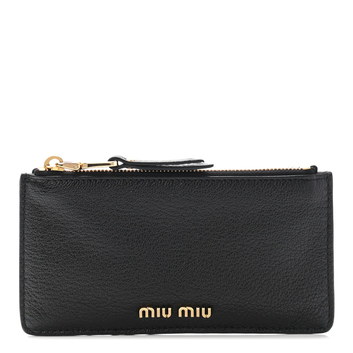 Madras Colour Zip Wallet Black Fuoco