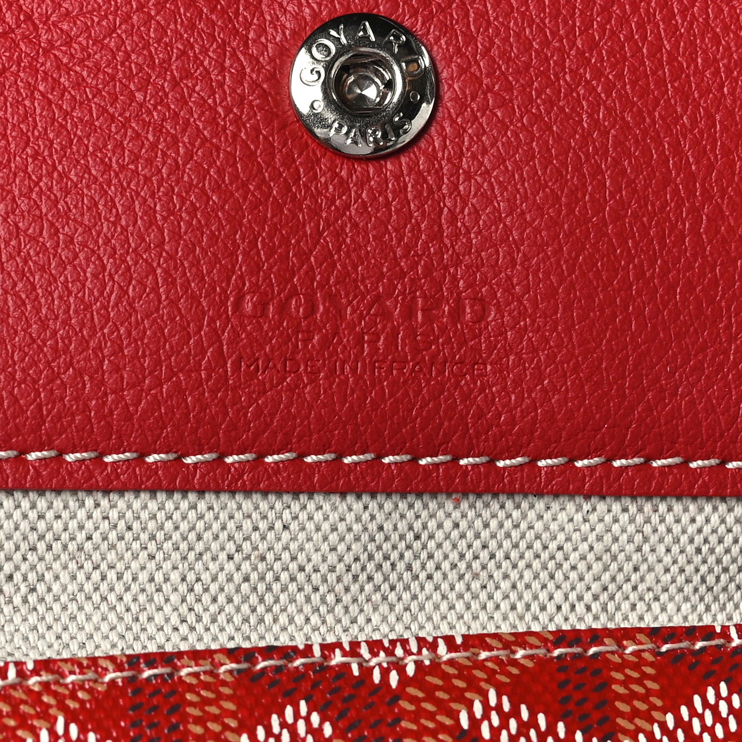 Goyard Goyardine Saint Louis PM Red 7 of 10